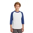 Sport-Tek Youth Colorblock Raglan Jersey. | https://www.bestnamebadges.com