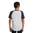 Sport-Tek Youth Short Sleeve Colorblock Raglan Jersey. | https://www.bestnamebadges.com