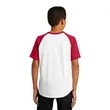 Sport-Tek Youth Short Sleeve Colorblock Raglan Jersey. | https://www.bestnamebadges.com
