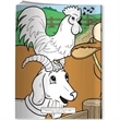 Coloring Book - Barnyard Animals | https://www.bestnamebadges.com