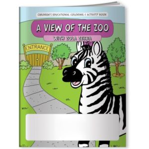 Coloring Book - A View of the Zoo