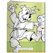 Coloring Book - Drug Free is the Way for Me! | https://www.bestnamebadges.com