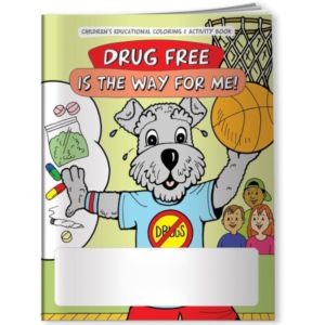 Coloring Book - Drug Free is the Way for Me!
