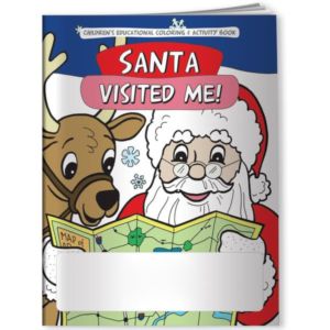 Coloring Book - Santa Visited Me!