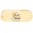 Custom Wood Swivel USB Flash Drives | https://www.bestnamebadges.com
