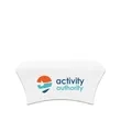 4FT Stretch Spandex Trade Show Table Cover - Full Color I... | https://www.bestnamebadges.com