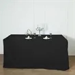 4FT Fitted Trade Show Table Cover - Full Color Imprint | https://www.bestnamebadges.com