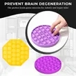 Custom Ink Injected Silicone Push Pop Bubble Fidget Toys | https://www.bestnamebadges.com