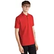Mercer+Mettle Stretch Heavyweight Pique Polo | https://www.bestnamebadges.com