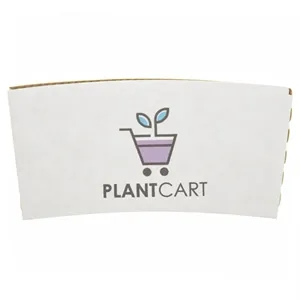 Custom Traditional White Cup Sleeves