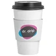 Custom Traditional White Cup Sleeves | https://www.bestnamebadges.com