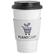 Custom Traditional White Cup Sleeves | https://www.bestnamebadges.com