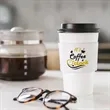 Custom Traditional White Cup Sleeves | https://www.bestnamebadges.com