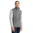 Port Authority Microfleece Vest. | https://www.bestnamebadges.com