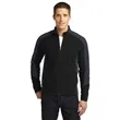 Port Authority Colorblock Microfleece Jacket. | https://www.bestnamebadges.com