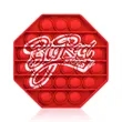 Custom Full Color Silicone Push Pop Bubble Fidget Toys | https://www.bestnamebadges.com