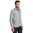 Port Authority Sweater Fleece Jacket. | https://www.bestnamebadges.com