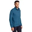 Port Authority Sweater Fleece Jacket. | https://www.bestnamebadges.com