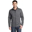 Port Authority Digi Stripe Fleece Jacket. | https://www.bestnamebadges.com
