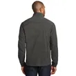 Port Authority Heather Microfleece Full-Zip Jacket. | https://www.bestnamebadges.com
