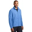 Port Authority Heather Microfleece Full-Zip Jacket. | https://www.bestnamebadges.com