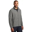 Port Authority Heather Microfleece Full-Zip Jacket. | https://www.bestnamebadges.com