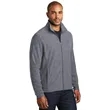 Port Authority Heather Microfleece Full-Zip Jacket. | https://www.bestnamebadges.com