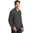 Port Authority Heather Microfleece 1/2-Zip Pullover. | https://www.bestnamebadges.com