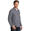 Port Authority Heather Microfleece 1/2-Zip Pullover. | https://www.bestnamebadges.com