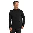 Port Authority Grid Fleece Jacket. | https://www.bestnamebadges.com