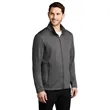Port Authority Collective Striated Fleece Jacket. | https://www.bestnamebadges.com