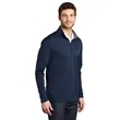 Port Authority Silk Touch Performance 1/4-Zip | https://www.bestnamebadges.com