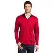 Port Authority Silk Touch Performance 1/4-Zip | https://www.bestnamebadges.com