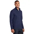 Port Authority Pinpoint Mesh 1/2-Zip. | https://www.bestnamebadges.com