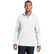 Port Authority Pinpoint Mesh 1/2-Zip. | https://www.bestnamebadges.com