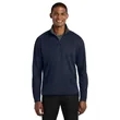 Port Authority Vertical Texture 1/4-Zip Pullover. | https://www.bestnamebadges.com