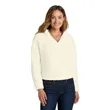 Port Authority Women's Cozy Fleece Hoodie. | https://www.bestnamebadges.com
