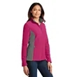 Port Authority Women's Colorblock Value Fleece Jacket. | https://www.bestnamebadges.com