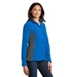 Port Authority Women's Colorblock Value Fleece Jacket. | https://www.bestnamebadges.com