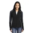 Port Authority Women's Colorblock Microfleece Jacket. | https://www.bestnamebadges.com