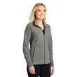 Port Authority Women's Heather Microfleece Full-Zip Jacket. | https://www.bestnamebadges.com