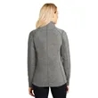Port Authority Women's Heather Microfleece Full-Zip Jacket. | https://www.bestnamebadges.com
