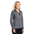 Port Authority Women's Heather Microfleece Full-Zip Jacket. | https://www.bestnamebadges.com