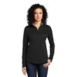 Port Authority Women's Silk Touch Performance 1/4-Zip | https://www.bestnamebadges.com
