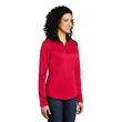 Port Authority Women's Silk Touch Performance 1/4-Zip | https://www.bestnamebadges.com
