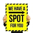 Hand Held Event Signs | https://www.bestnamebadges.com