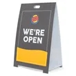 36 X 24 Inch Custom Sandwich Boards | https://www.bestnamebadges.com