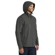 Port Authority Textured Hooded Soft Shell Jacket. | https://www.bestnamebadges.com