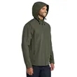 Port Authority Textured Hooded Soft Shell Jacket. | https://www.bestnamebadges.com