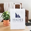 8 X 10 Inch Custom Paper Shopping Bag With Handles | https://www.bestnamebadges.com